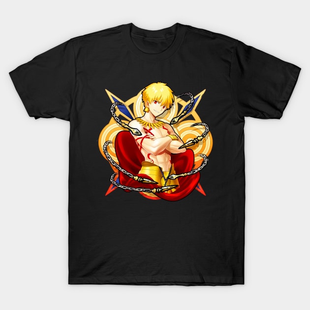 Fate - Gilgamesh T-Shirt by xEmiya